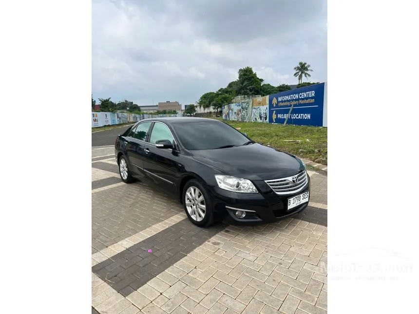 Jual Mobil Toyota Camry 2008 V 2.4 di Banten Automatic Sedan Hitam Rp 99.000.000