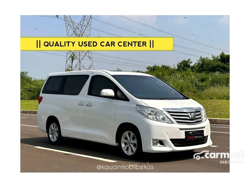 2012 Toyota Alphard G MPV