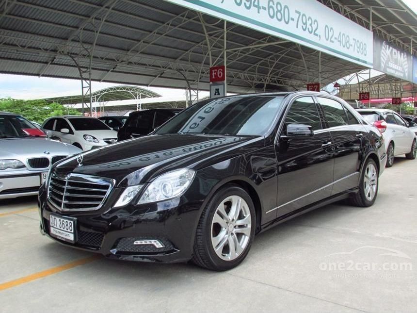Mercedes Benz E300 2011 Avantgarde Sports 3 0 In กร งเทพและปร มณฑล Automatic Sedan ส ดำ For 1 980 000 Baht 2386238 One2car Com