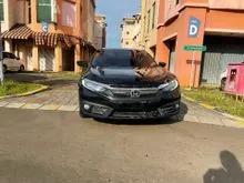 2016 Honda Civic 1.5 ES Sedan dp ceper turbo hitam (1)