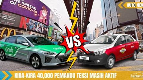 Teksi vs e-hailing – 80,000 Pemandu Teksi Gantung Kunci