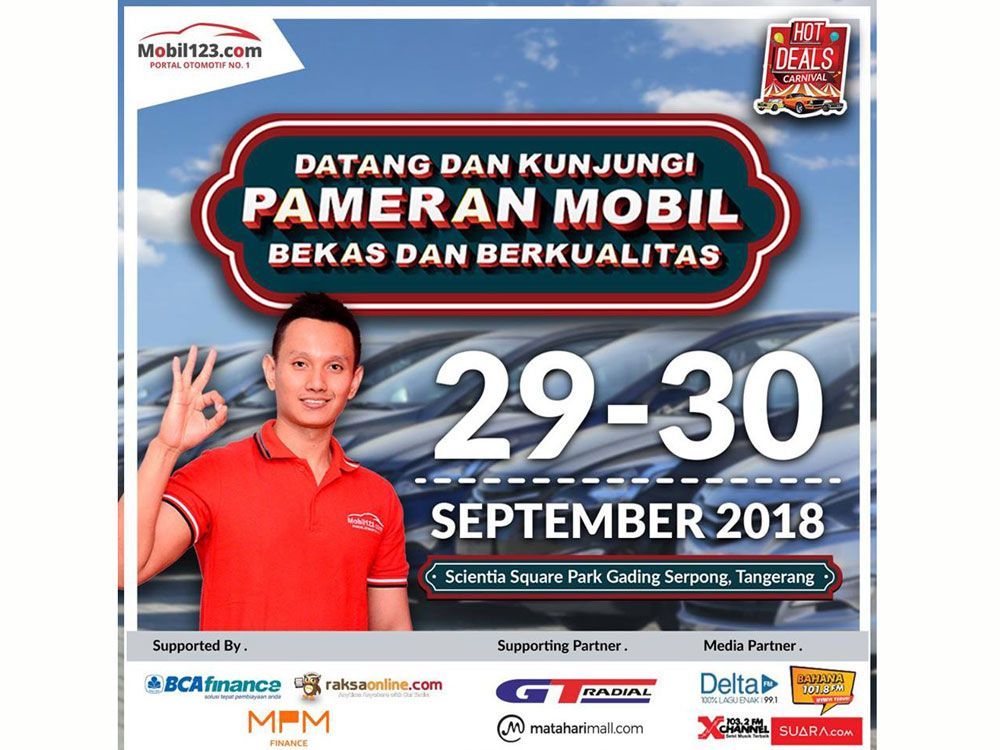 BCA Finance Tebar Promo di Hot Deals Carnival Mobil123