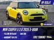 2024 MINI Cooper 2.0 S 3 Door Hatchback Yellow on Black Kuning 2 Door New Model