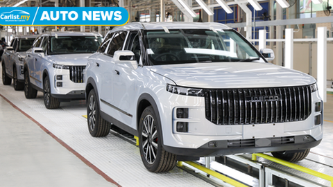 First CKD Jaecoo J7 Rolls Off New Chery Factory in Shah Alam