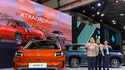 Harga Aion V Mulai dari Rp449 Juta, Ada Varian Baru di IIMS 2025