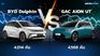 BYD Dolphin Vs  AION UT จุดเปลี่ยนรถไฟฟ้าขนาดเล็ก