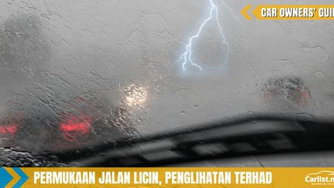 10 Tips Memandu Ketika Hujan Lebat