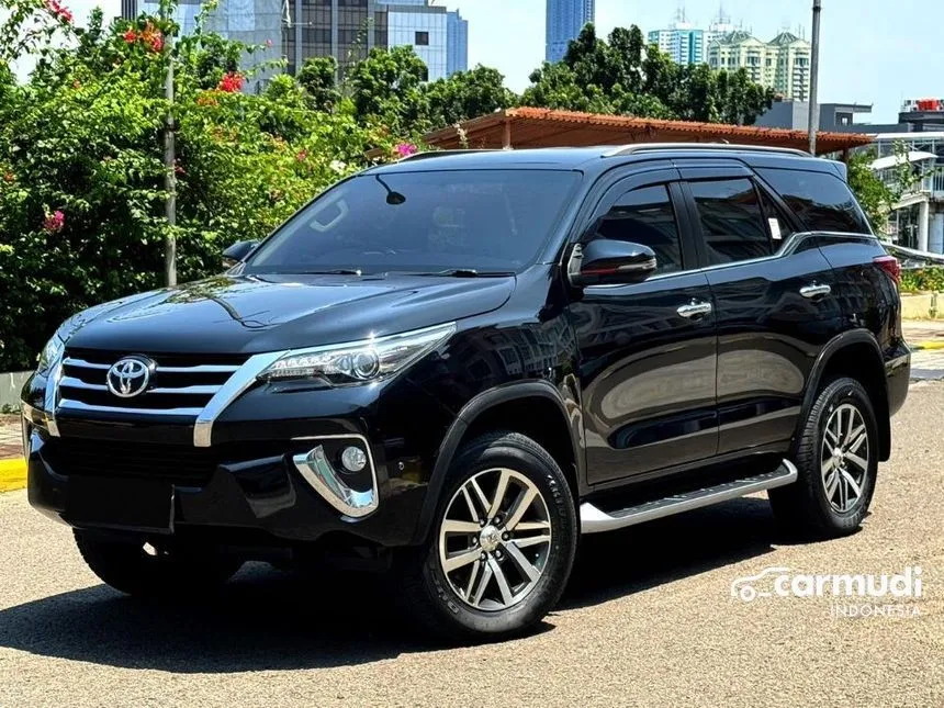 Jual Mobil Toyota Fortuner 2018 VRZ 2.4 di DKI Jakarta Automatic SUV Hitam Rp 394.000.000