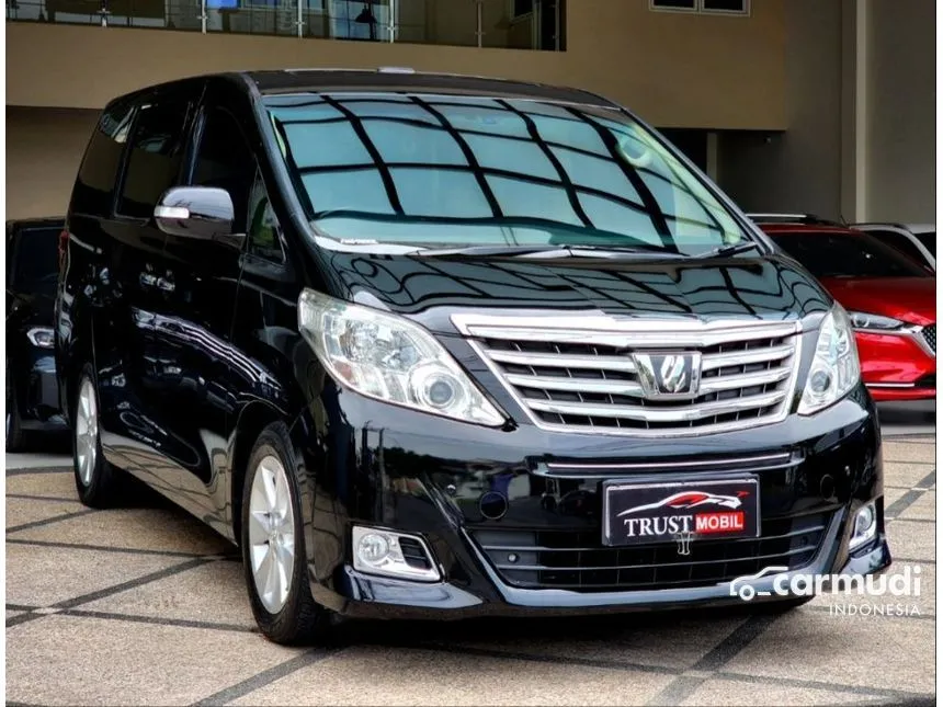 Jual Mobil Toyota Alphard 2012 G 2.4 di Jawa Timur Automatic MPV Hitam Rp 295.000.000