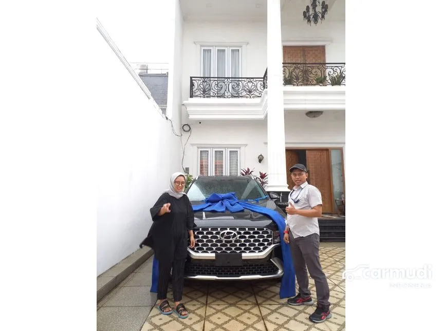 Jual Mobil Hyundai Santa Fe 2023 Signature 2.5 di Jawa Barat Automatic SUV Abu