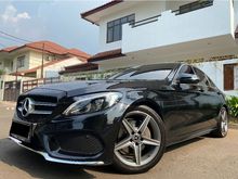 2018 Mercedes-Benz C200 2.0 AMG Sedan TOTAL DP 150 JUTA MERCEDES BENZ C 200 AMG FACELIFT BLACK ON BLACK KM.15.000 RECORD WARRANTY PANJANG MULUS CLA200
