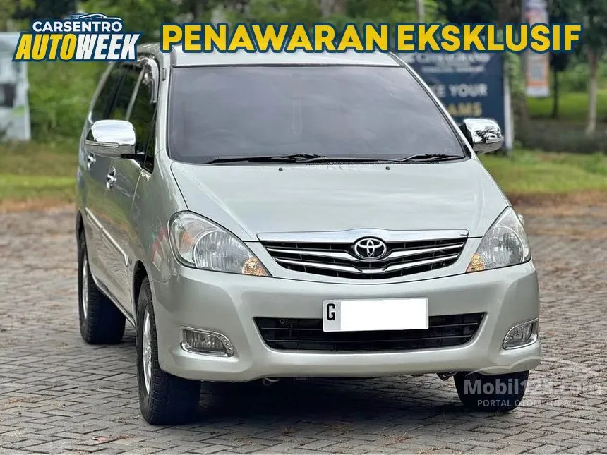 Jual Mobil Toyota Kijang Innova 2010 E 2.0 di Jawa Tengah Manual MPV Silver Rp 115.000.000