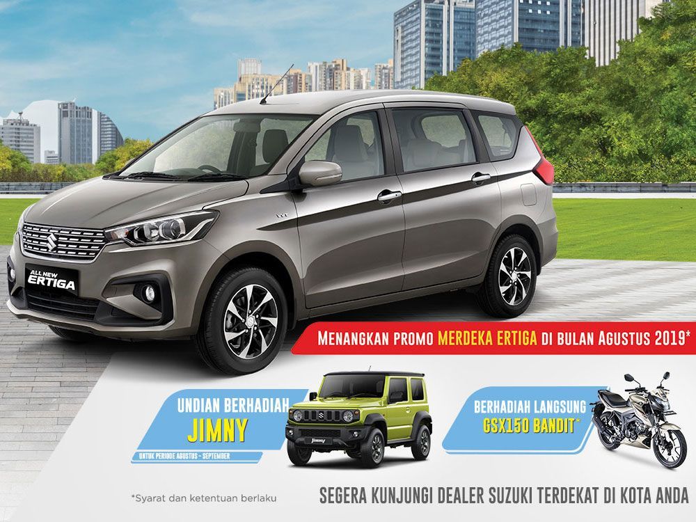 Suzuki Jimny jadi Hadiah Langsung Ertiga