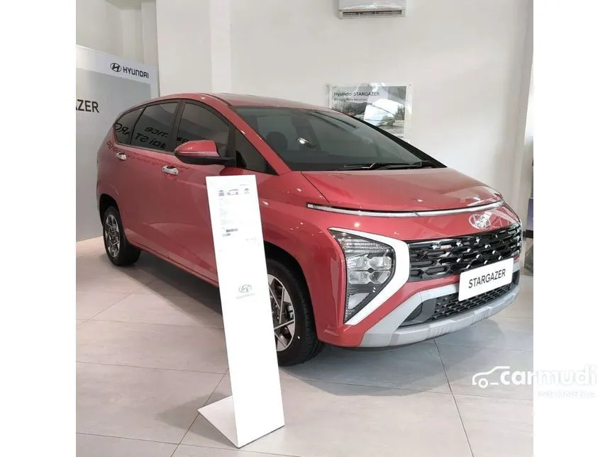 Jual Mobil Hyundai Stargazer 2022 Style 1.5 di DKI Jakarta Automatic Wagon Merah Rp 245.300.000
