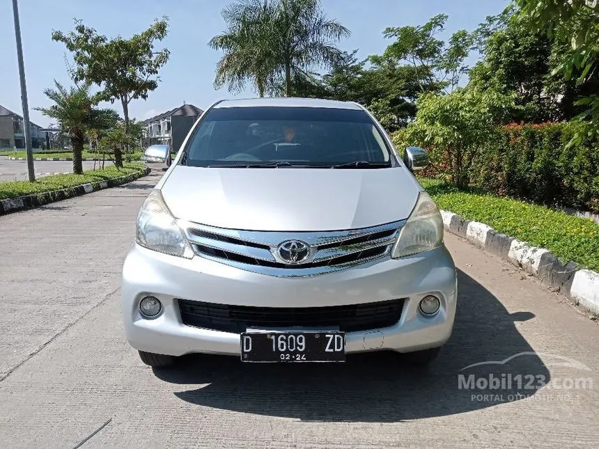Jual Mobil Toyota Avanza 2014 G 1.3 di Jawa Barat Manual MPV Silver Rp 117.000.000
