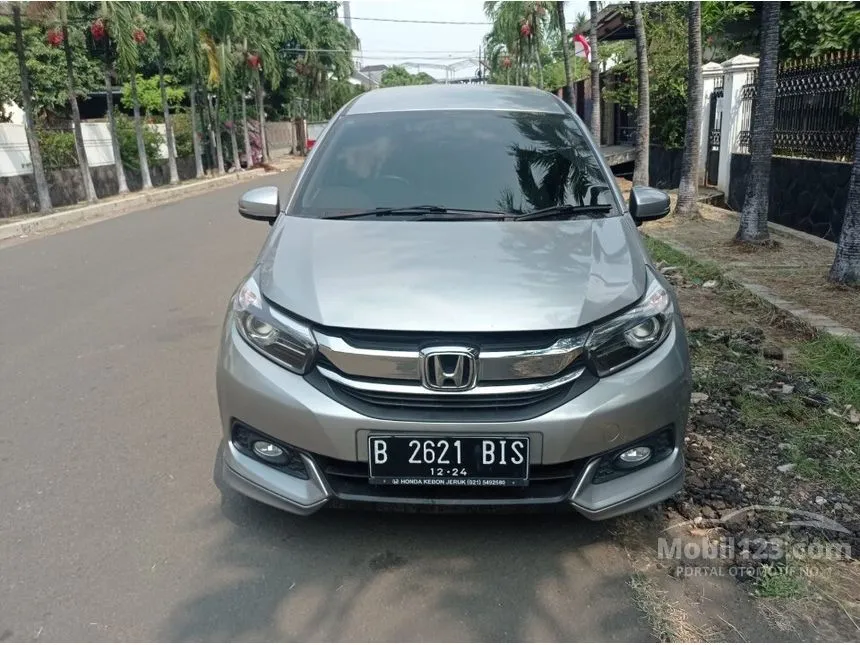 Jual Mobil Honda Mobilio 2019 E 1.5 di Banten Automatic MPV Silver Rp 150.000.000