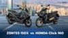 Zontes 150X vs Honda Click 160 เลือกคันไหนดี?