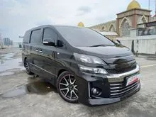 Toyota Vellfire GS th 2013 warna hitam km 50rban