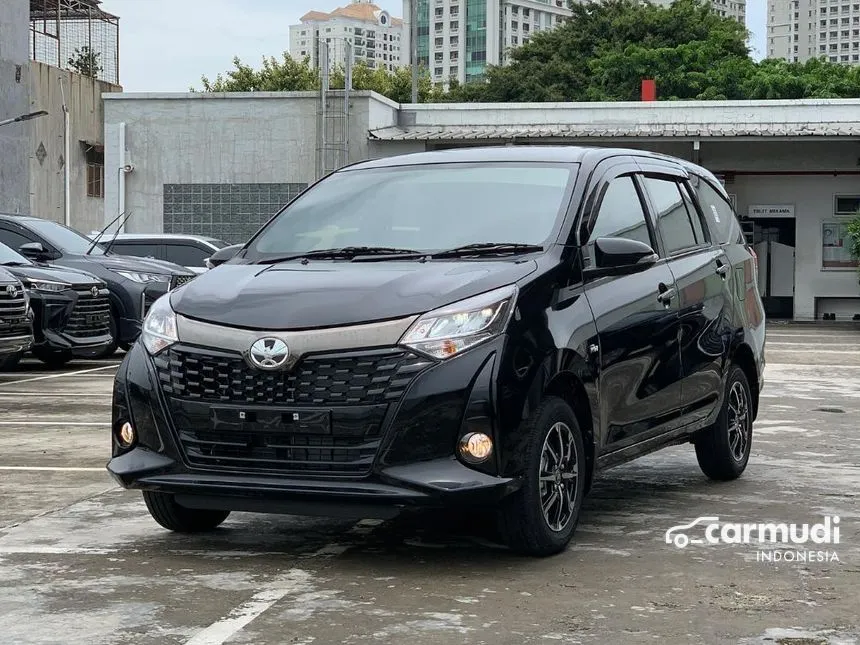 Jual Mobil Toyota Calya 2024 G 1.2 di Jawa Timur Manual MPV Hitam Rp 162.033.000