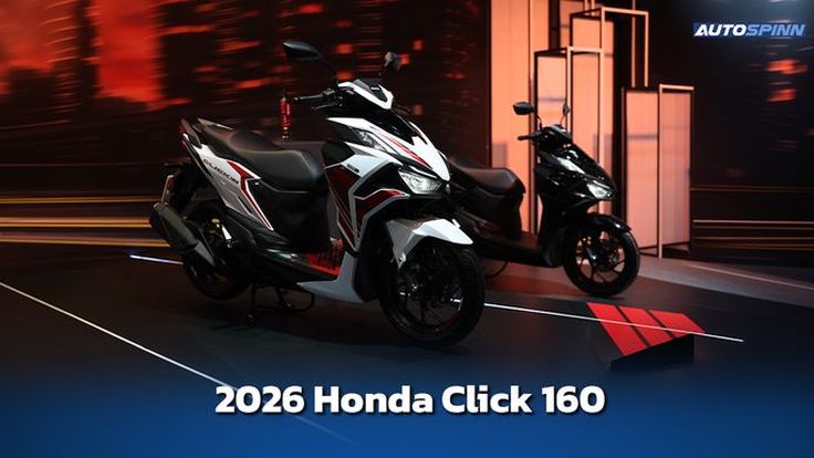 2026 Honda Click 160 ข้อมูลทางเทคนิค สเปคและราคา อย่างเป็นทางการ