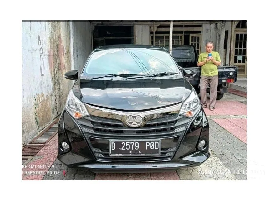 Jual Mobil Toyota Calya 2021 G 1.2 di Jawa Barat Manual MPV Hitam Rp 126.000.000