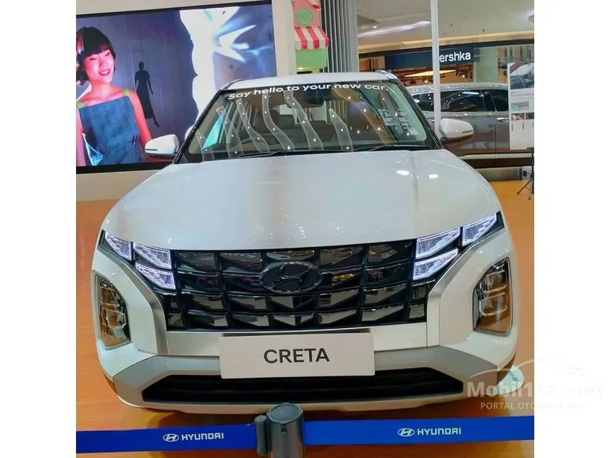 Jual Mobil Hyundai Creta 2023 Prime 1.5 di Banten Automatic Wagon Putih Rp 386.000.000