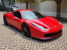 Ferrari 458 Italia Coupe Tahun 2013. Km 1000. Full option. Full carbon.