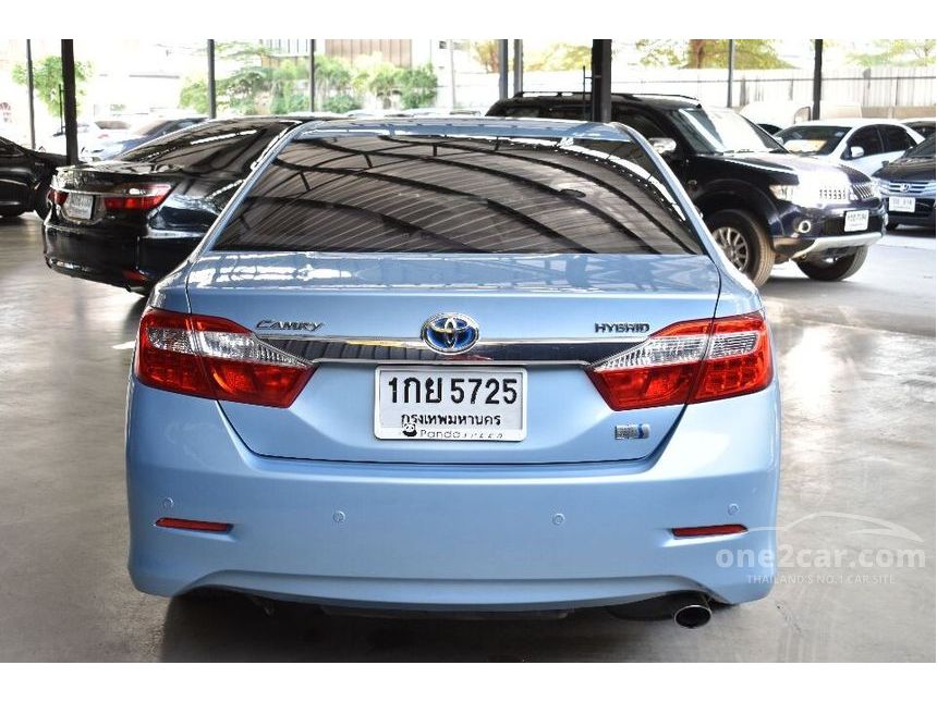 Toyota Camry 2013 Hybrid 2.5 in กรุงเทพและปริมณฑล Automatic Sedan สีฟ้า