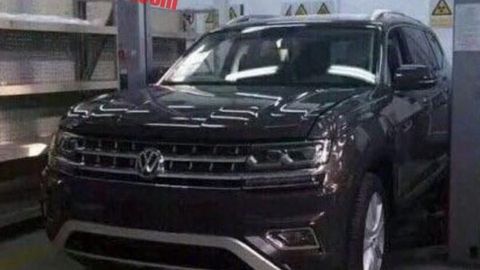 Spyshots: Volkswagen Teramont Spotted Undisguised In China