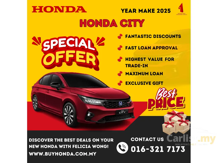 2025 Honda City V Sedan