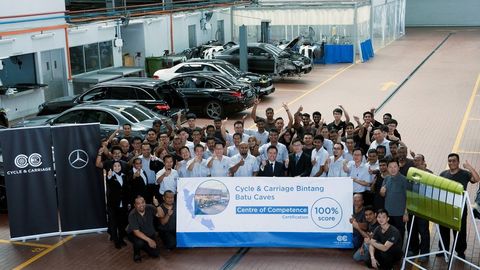 Cycle & Carriage Bintang Has Largest Network Of Certified Repair Facilities, 100% Score from Daimler