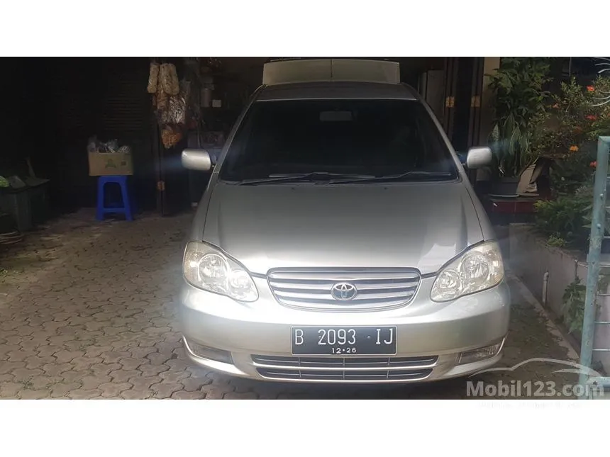 2003 Toyota Corolla Altis J Sedan