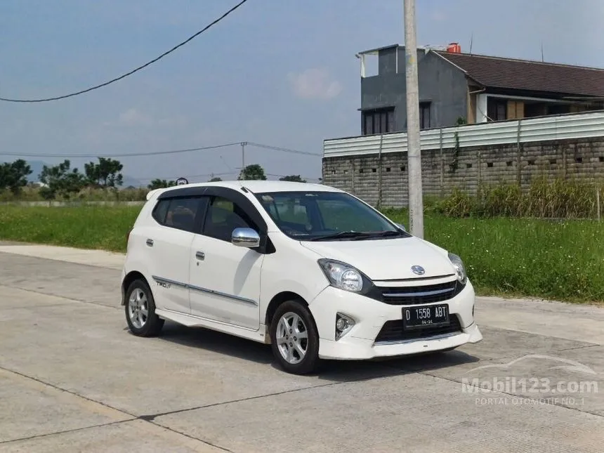 Jual Mobil Toyota Agya 2014 TRD Sportivo 1.0 di Jawa Barat Manual Hatchback Putih Rp 92.000.000