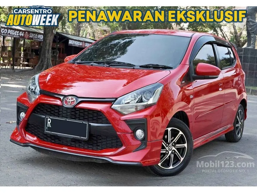 Jual Mobil Toyota Agya 2021 TRD 1.2 di Jawa Tengah Automatic Hatchback Merah Rp 140.000.000