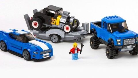 Ford and Lego reveal Mustang and F-150 Raptor kits