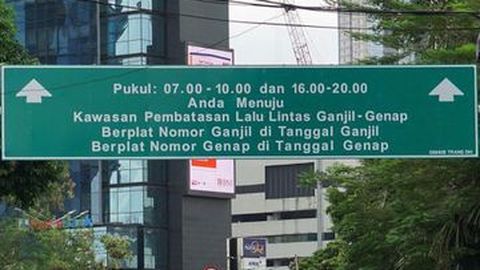 Ganjil-Genap Jakarta Digantikan ERP Secara Bertahap Mulai 2023