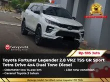 2025 Toyota Fortuner 2.8 VRZ TSS GR Parts Aero Pkg (2 Tone) (Prem Color) SUV