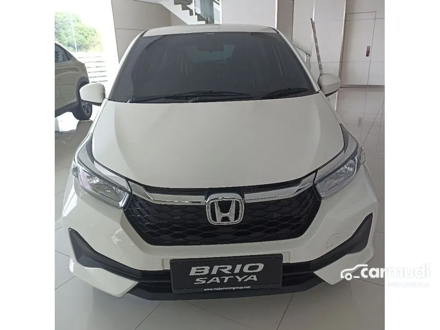 Jual Mobil Honda Brio 2024 E Satya 1.2 di Jawa Barat Automatic Hatchback Putih Rp 186.000.000