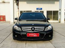 Mercedes Benz C200 CGI Classic ATPM AT 2012 Black On Black - a.n Perorangan - Terawat - Service Record - BEST DEAL