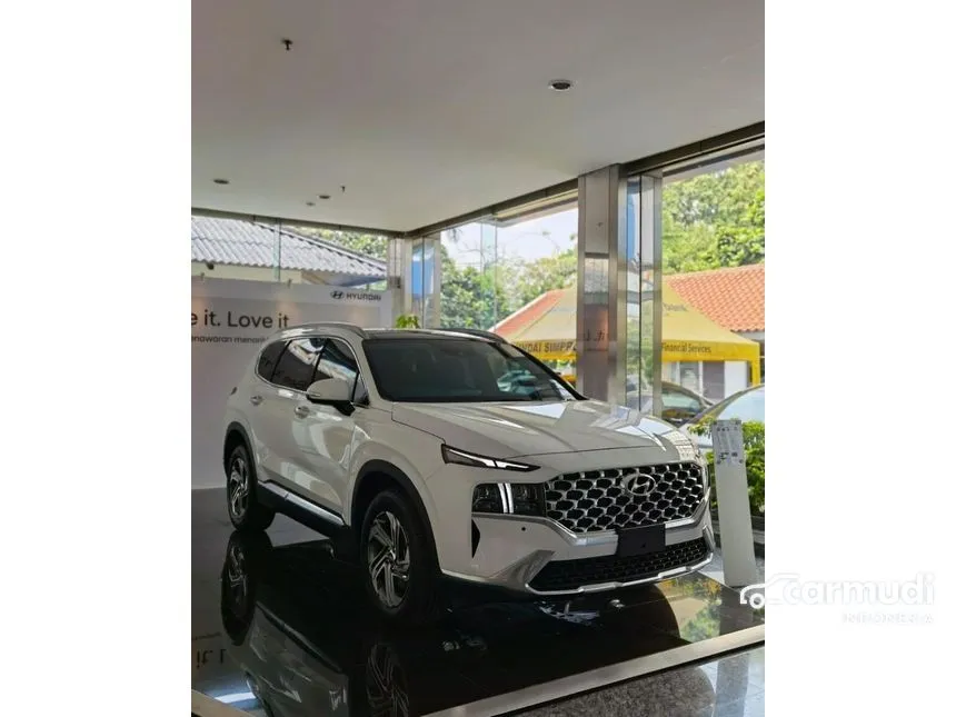 Jual Mobil Hyundai Santa Fe 2023 Signature 2.5 di DKI Jakarta Automatic SUV Putih Rp 605.000.000