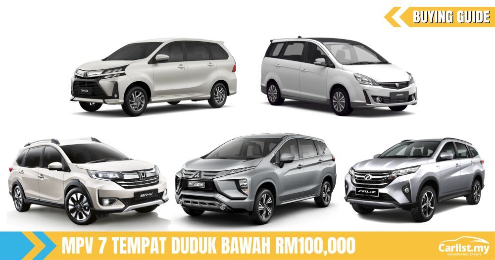 MPV Mampu Milik Bawah RM100k – Honda BRV vs Mitsubishi XPANDER vs