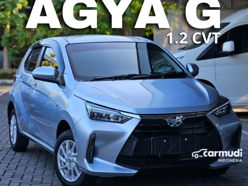 Jual Mobil Toyota Agya 2024 G 1.2 di DKI Jakarta Automatic Hatchback Silver Rp 178.400.000