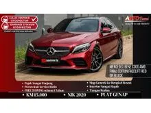 2020 Mercedes-Benz C300 2.0 AMG Final Edition Sedan KM 15.000 ANTIK SEKALI Mercedes Benz C300 AMG Final Edition Facelift Red On Black NIK 2020