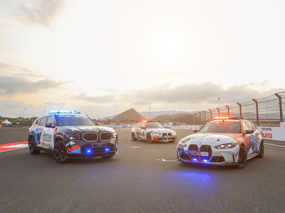 BMW XM Label Red Ditemani M3 dan M3 Touring Jadi Safety Car MotoGP