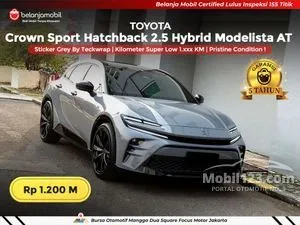 2024 Toyota Crown 2.5 Sport Hybrid E-Four Modellista Sedan
