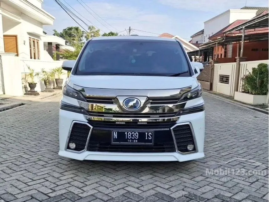 Jual Mobil Toyota Vellfire 2015 ZG 2.5 di Kalimantan Selatan Automatic MPV Putih Rp 640.000.000
