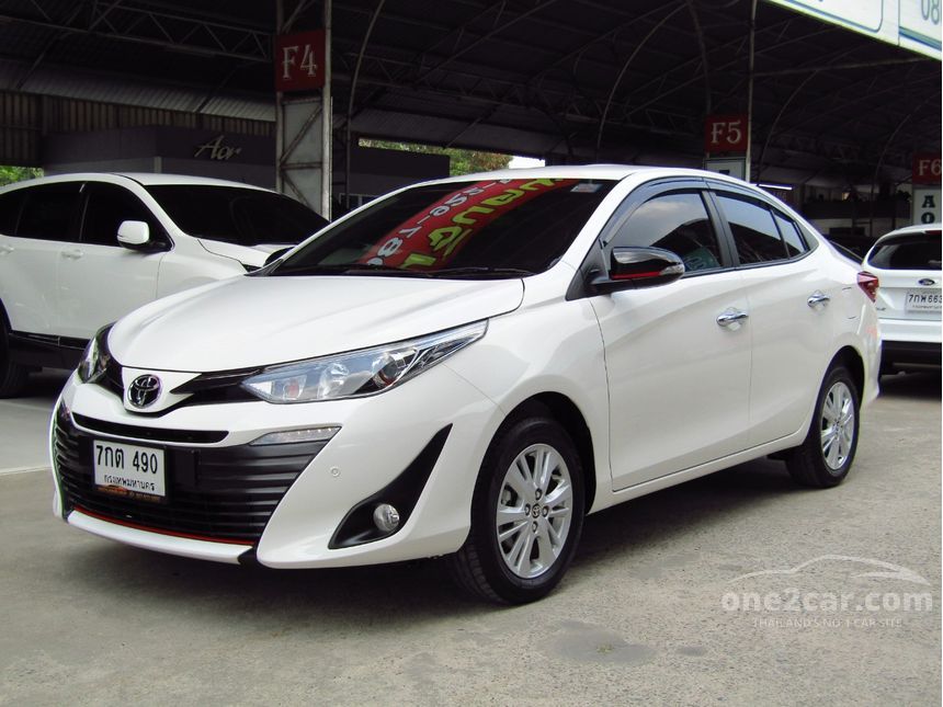 Toyota Yaris Ativ 2018 S 1.2 in กรุงเทพและปริมณฑล Automatic Sedan สีขาว ...