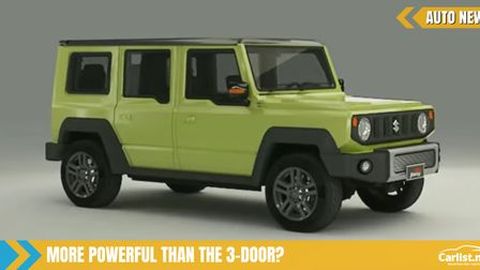 Will the 5-door Suzuki Jimny come with a more powerful powertrain?