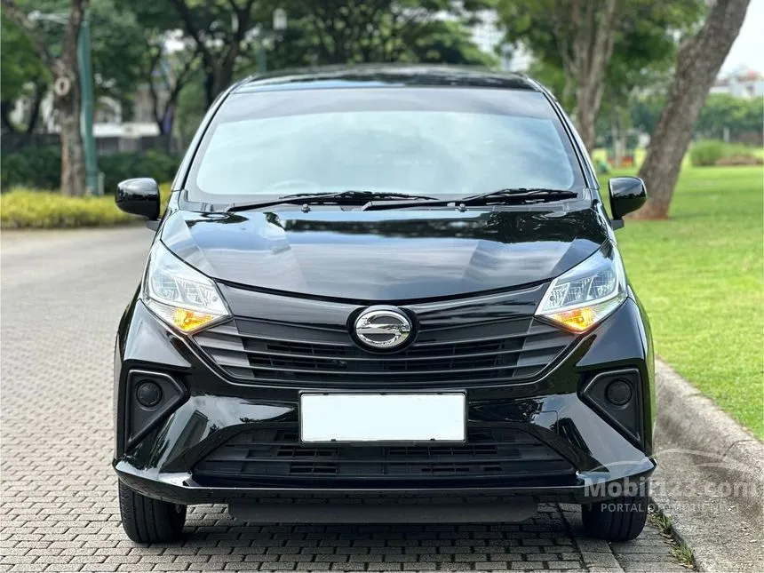 Jual Mobil Daihatsu Sigra 2023 X 1.2 di Banten Automatic MPV Hitam Rp 135.000.000