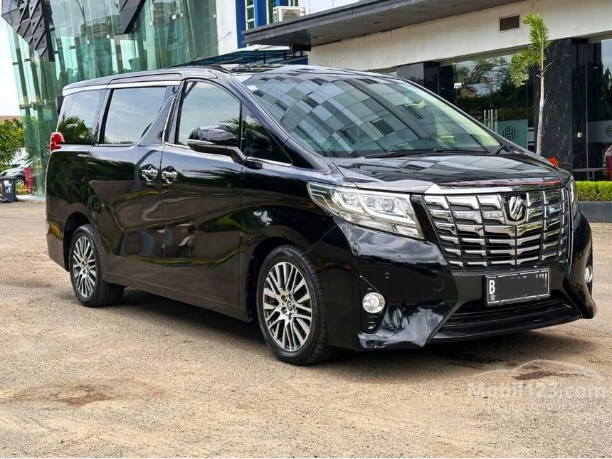 Jual Mobil Toyota Alphard 2015 X 2.5 di DKI Jakarta Automatic Van Wagon Hitam Rp 529.000.000